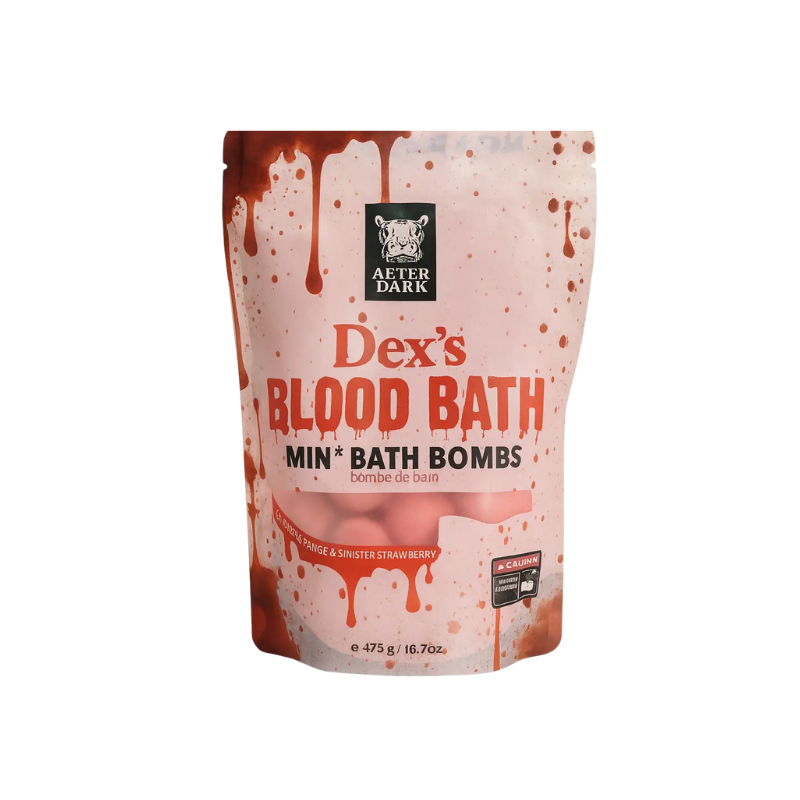 Happy Hippo Bath Happy Hippo Dex's Blood Bath Mini Bath Bombs - Gift Bag