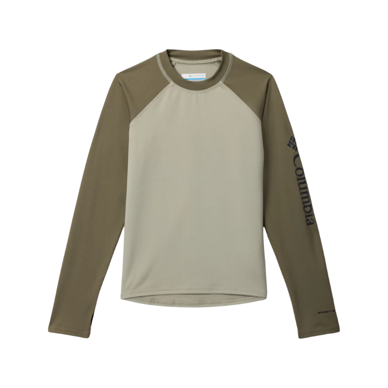 Columbia Columbia Sandy Shores Long Sleeve Sunguard Safari, Stone Green