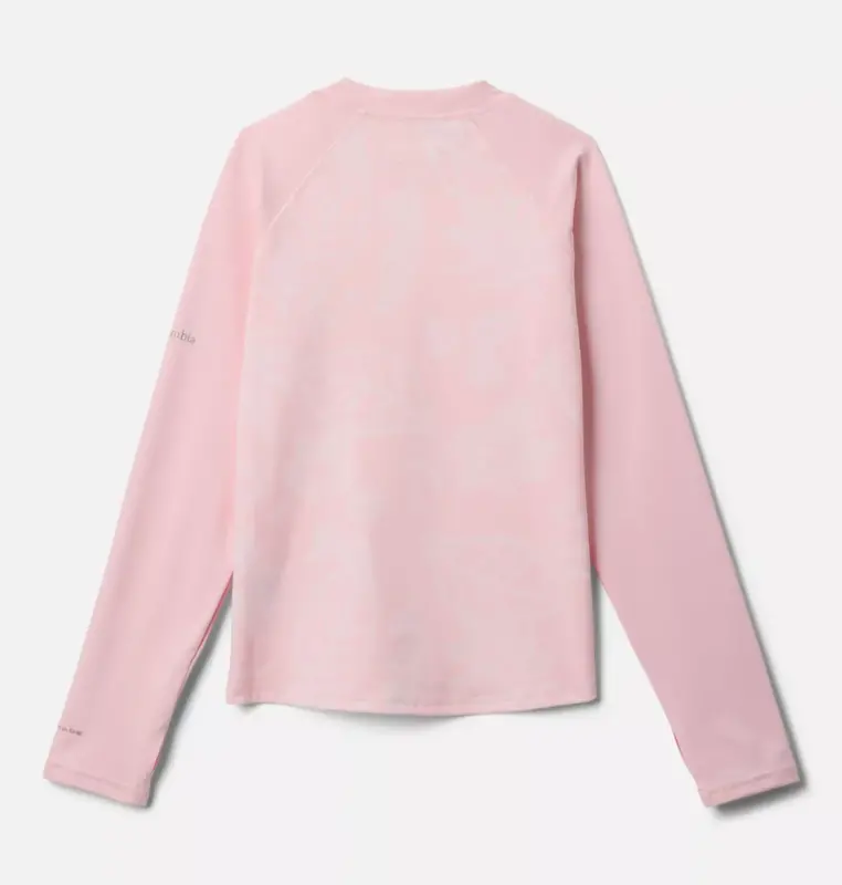 Columbia Columbia Sandy Shores Printed L/S Sunguard Satin Pink Pasteled Tonal