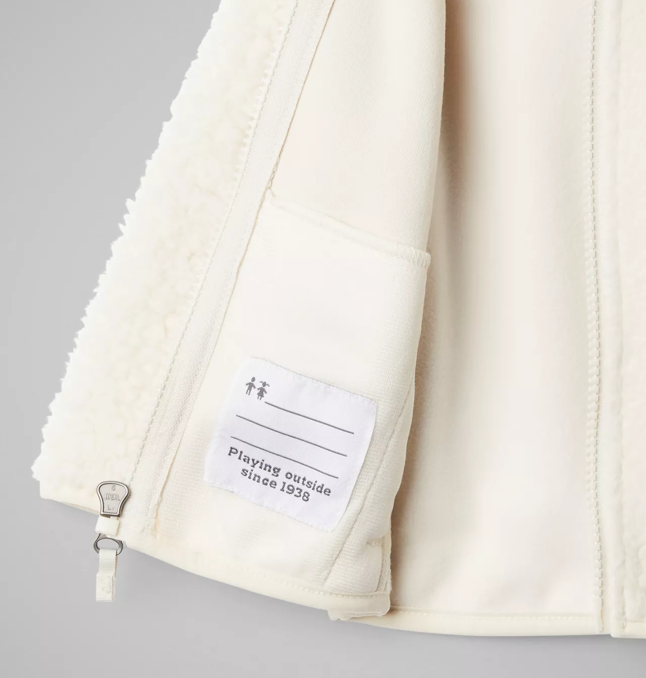 Columbia Columbia Foxy Baby Sherpa Full Zip Chalk