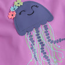 Color Kids Color Kids Swimsuit Jellyfish Iris Orchid