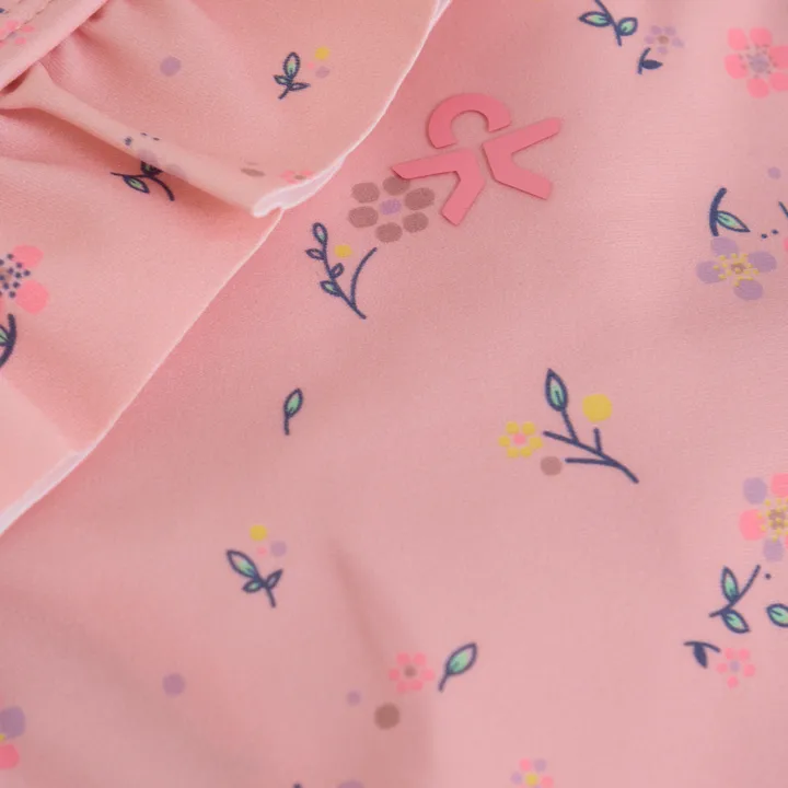 Color Kids Color Kids Swimsuit Frills Aop Coral Blush