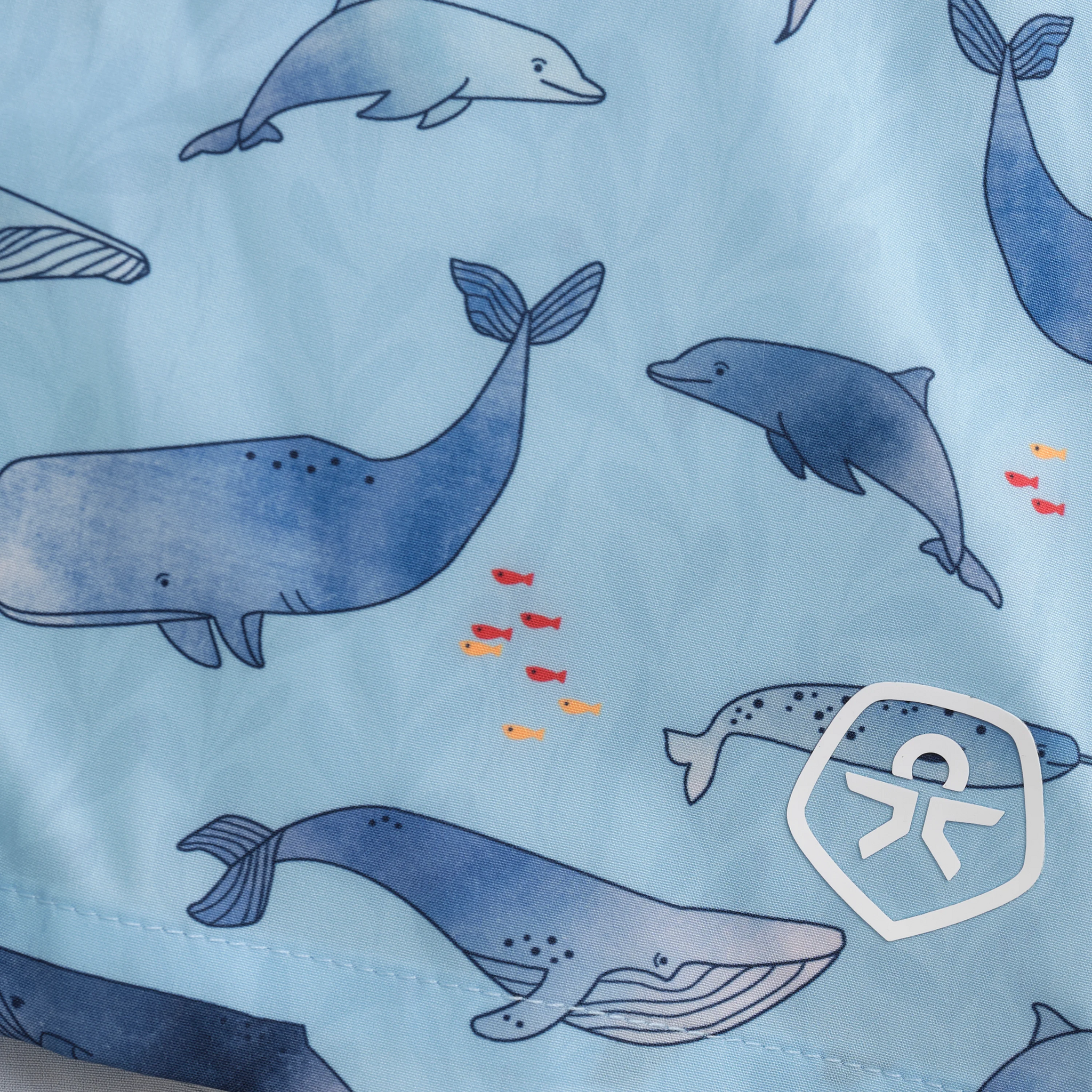 Color Kids Color Kids Swim Shorts Aop Whales Summer Song