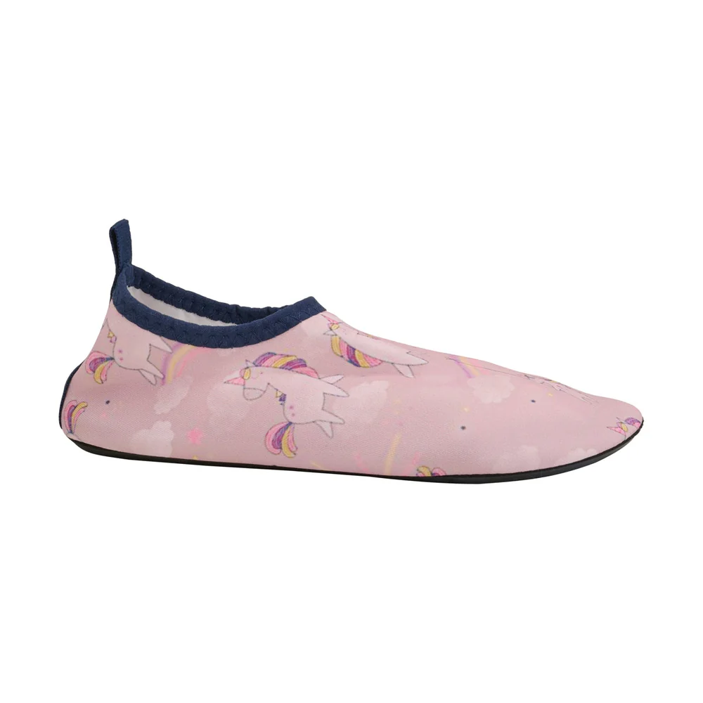 Color Kids Color Kids Swim Shoes AOP Unicorn Woodrose
