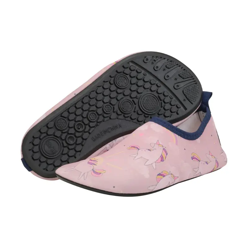 Color Kids Color Kids Swim Shoes AOP Unicorn Woodrose