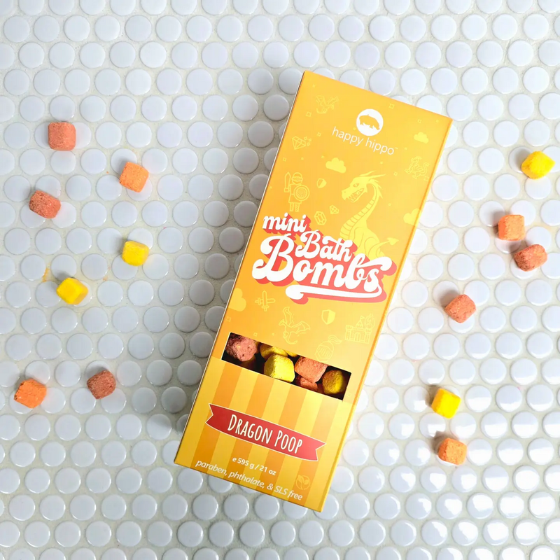 Happy Hippo Bath Happy Hippo Dragon Poop Mini Bubble Bombs 595g
