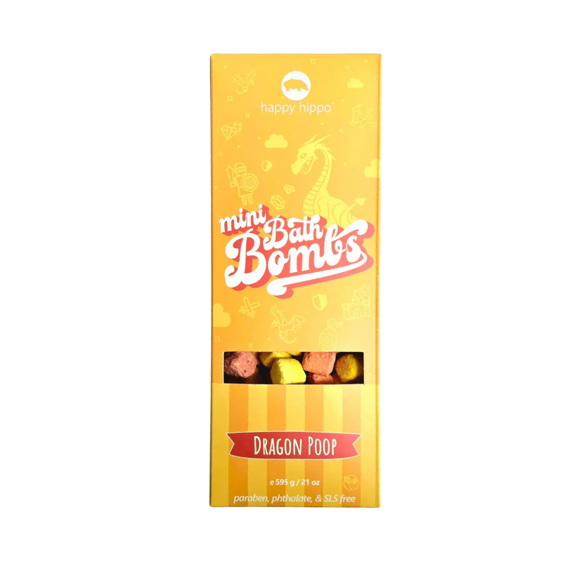 Happy Hippo Bath Happy Hippo Dragon Poop Mini Bubble Bombs 595g