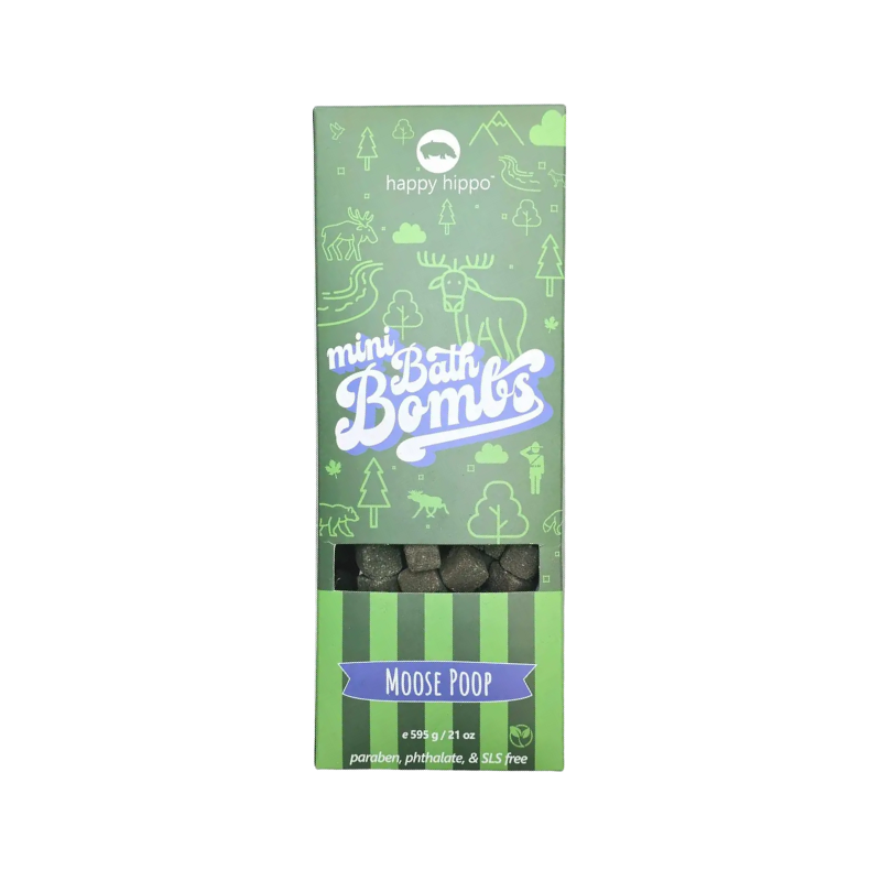 Happy Hippo Bath Happy Hippo Moose Poop Mini Bubble Bombs 595g