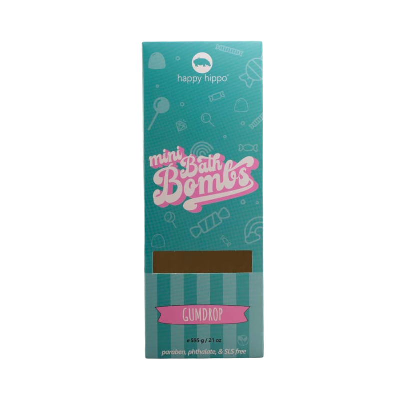 Happy Hippo Bath Happy Hippo Gumdrop Mini Bubble Bombs 595g