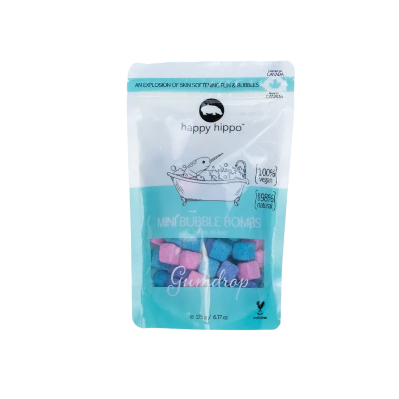 Happy Hippo Bath Happy Hippo Gumdrop Mini Bubble Bombs 175g