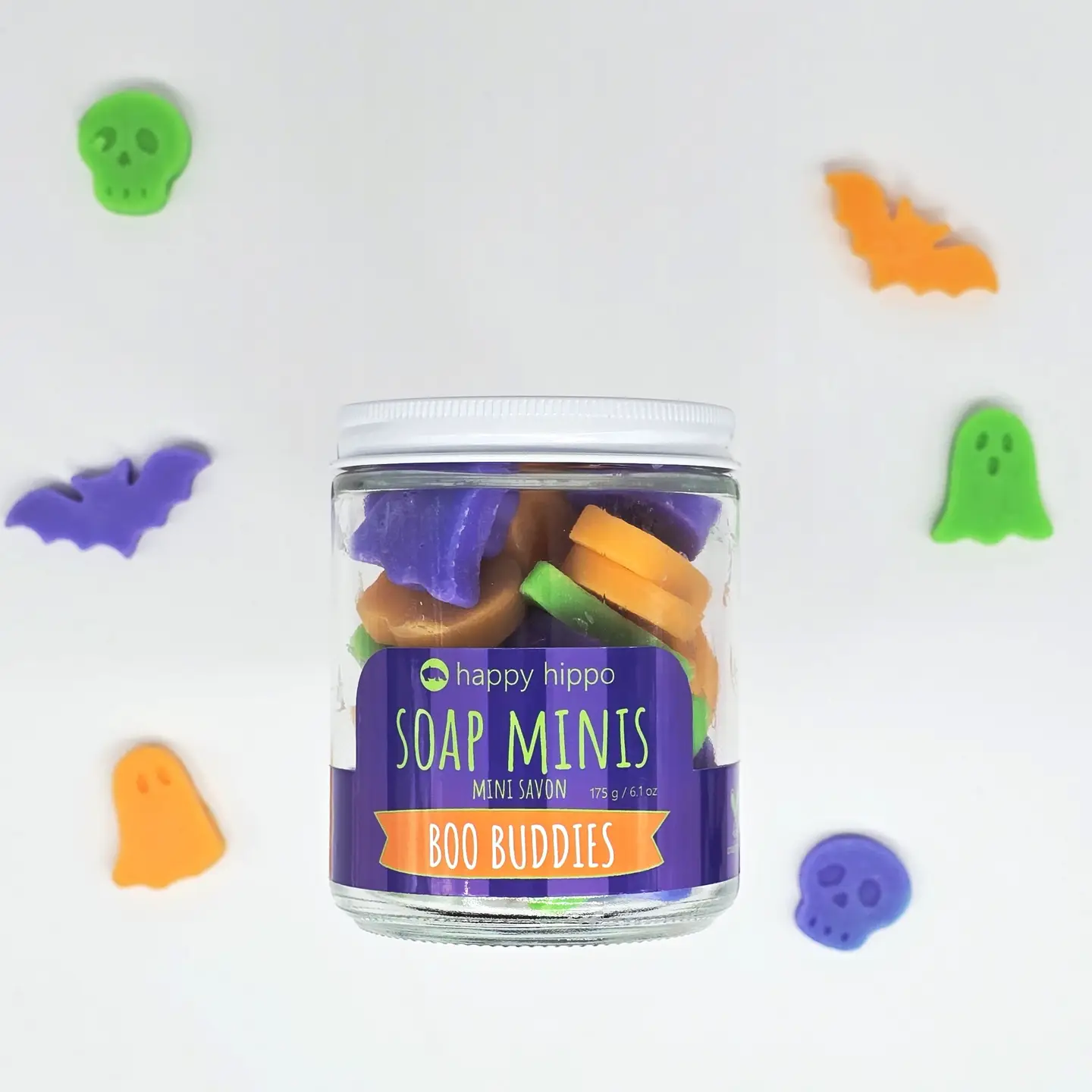 Happy Hippo Bath Happy Hippo Boo Buddies Soap Minis