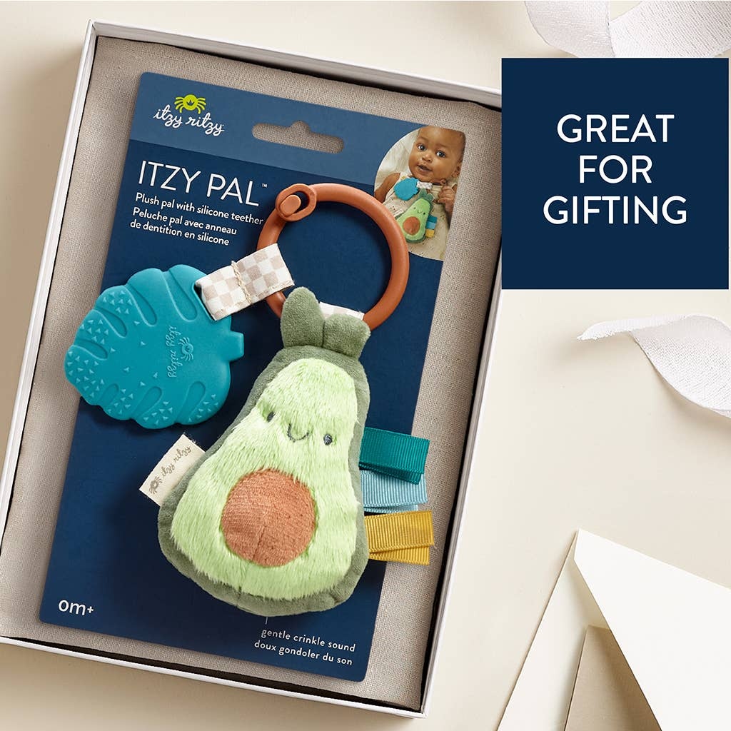Itzy Ritzy Itzy Ritzy Pal Plush Teether Avocado 0M+