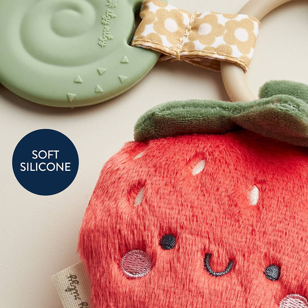 Itzy Ritzy Itzy Ritzy Pal Plush Teether Strawberry 0M+