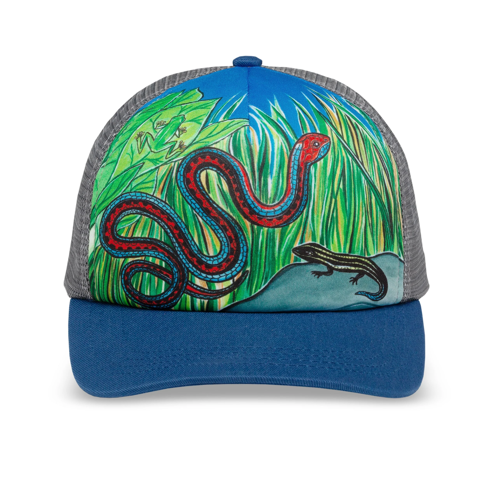 Sunday Afternoons Sunday Afternoons Trucker Hat Slithering Snake