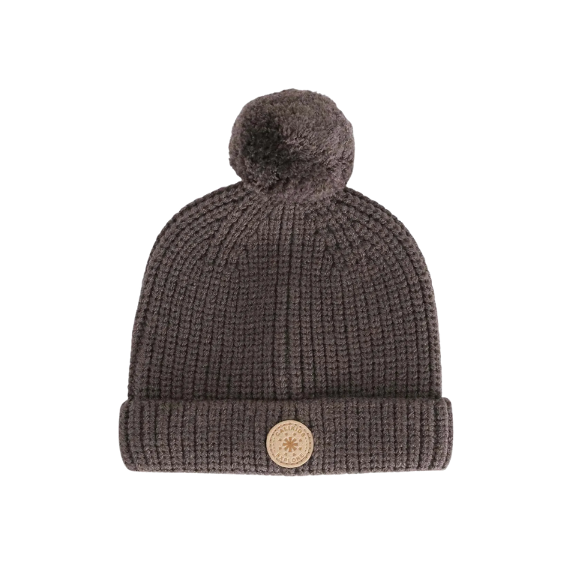 CaliKids Calikids Infant Hat w/Pom Morel