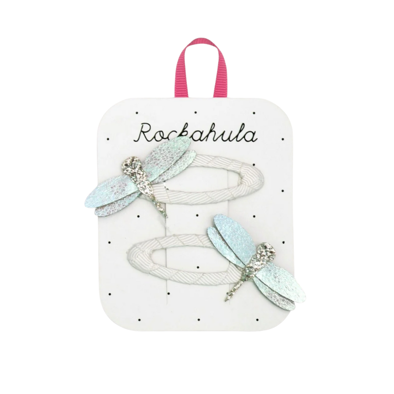 Rockahula Rockahula Hair Clips Shimmer Dragonfly
