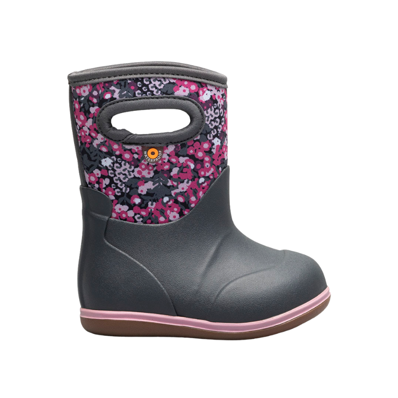 Bogs Bogs Baby Classic Impressionist Floral Dark Grey Multi