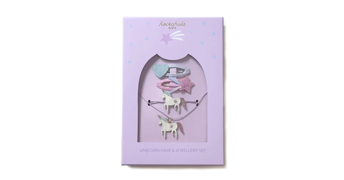 Rockahula Rockahula Hair & Jewellery Set Unicorn
