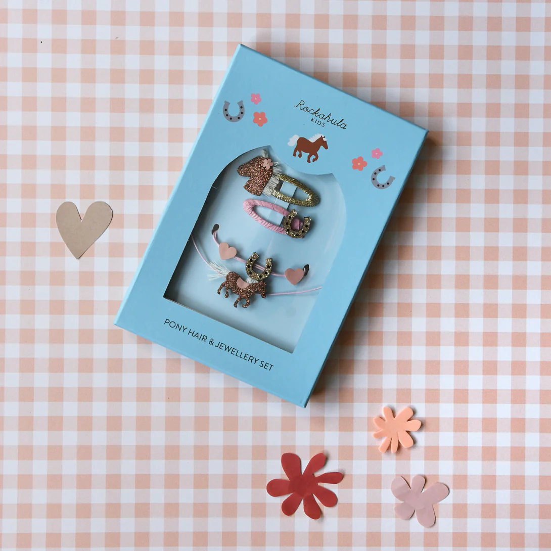 Rockahula Rockahula Hair & Jewellery Set Peggy Pony