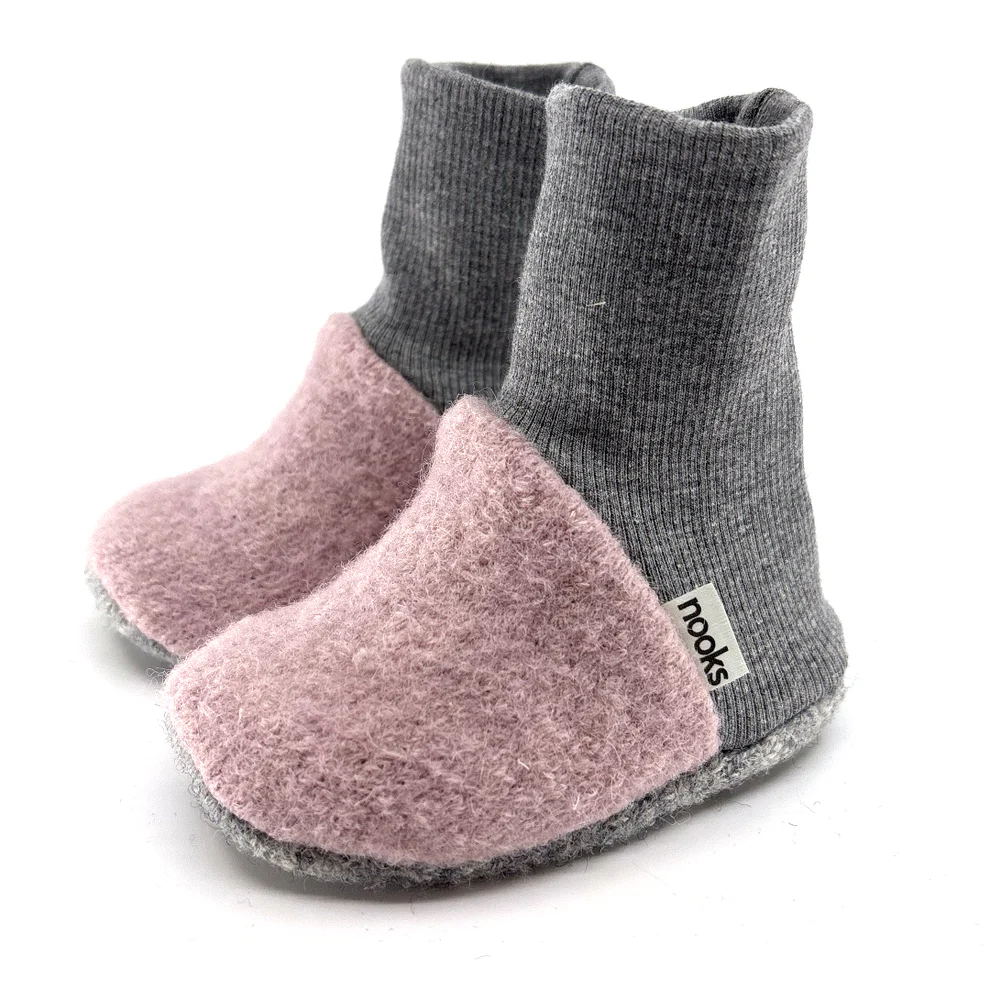 Nooks Nooks Pre-Walking Soft Wool Booties Mini
