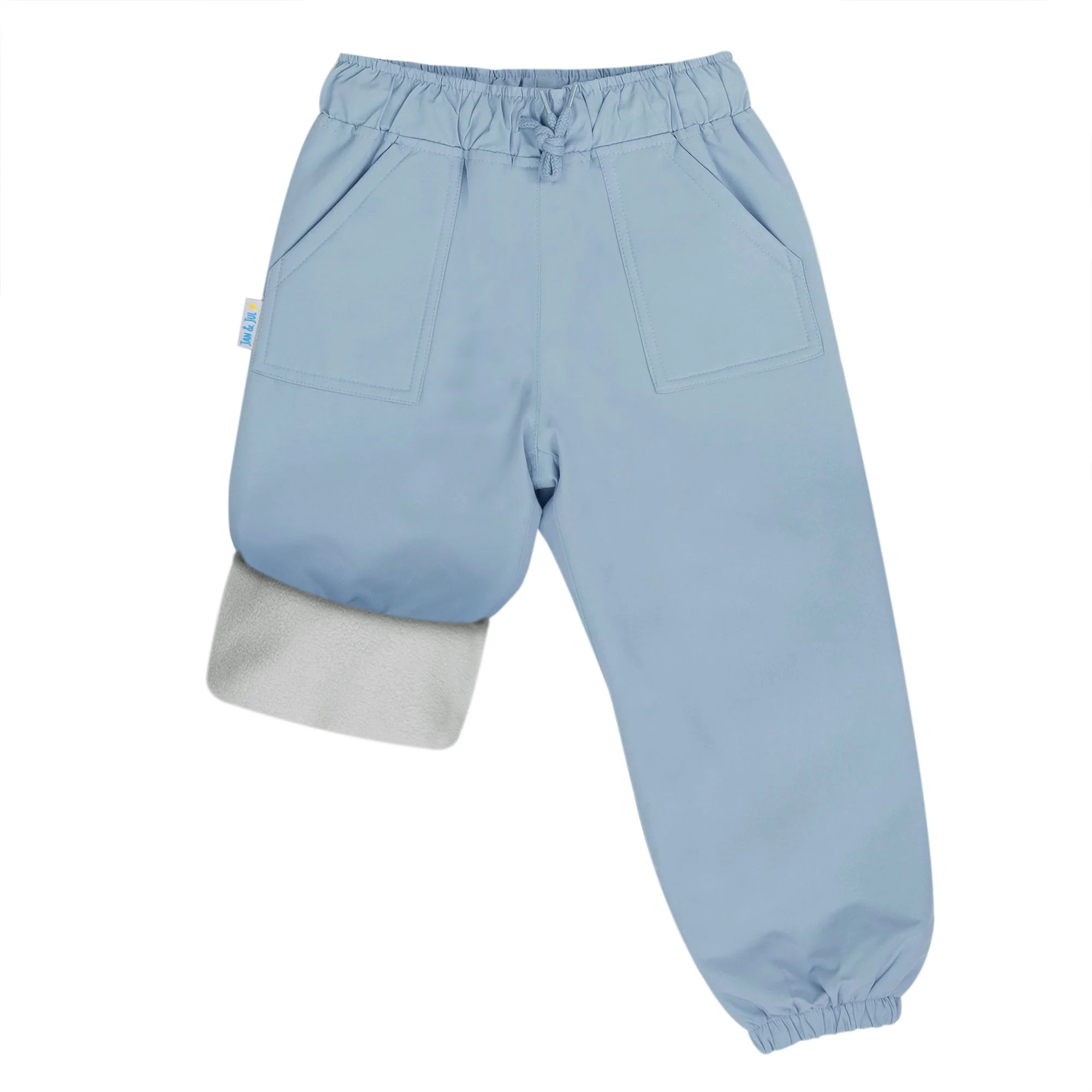 Jan & Jul Jan & Jul Fleece Lined Rain Pants Dusty Blue