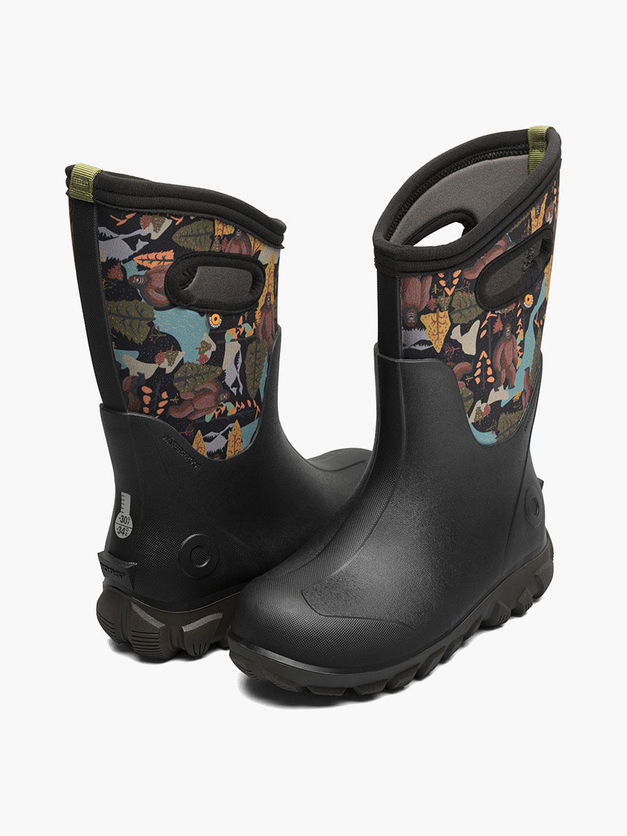 Bogs Bogs Classic Seamless Yeti Black Multi