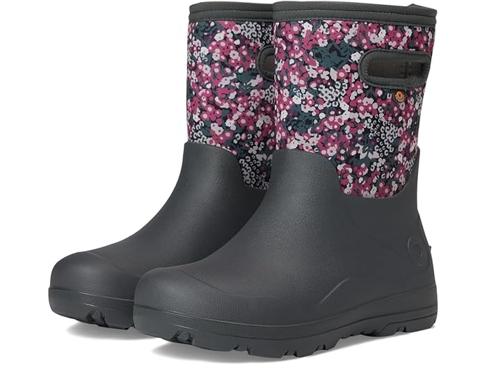 Bogs Bogs York Seamless Impressionist Floral Gray Multi