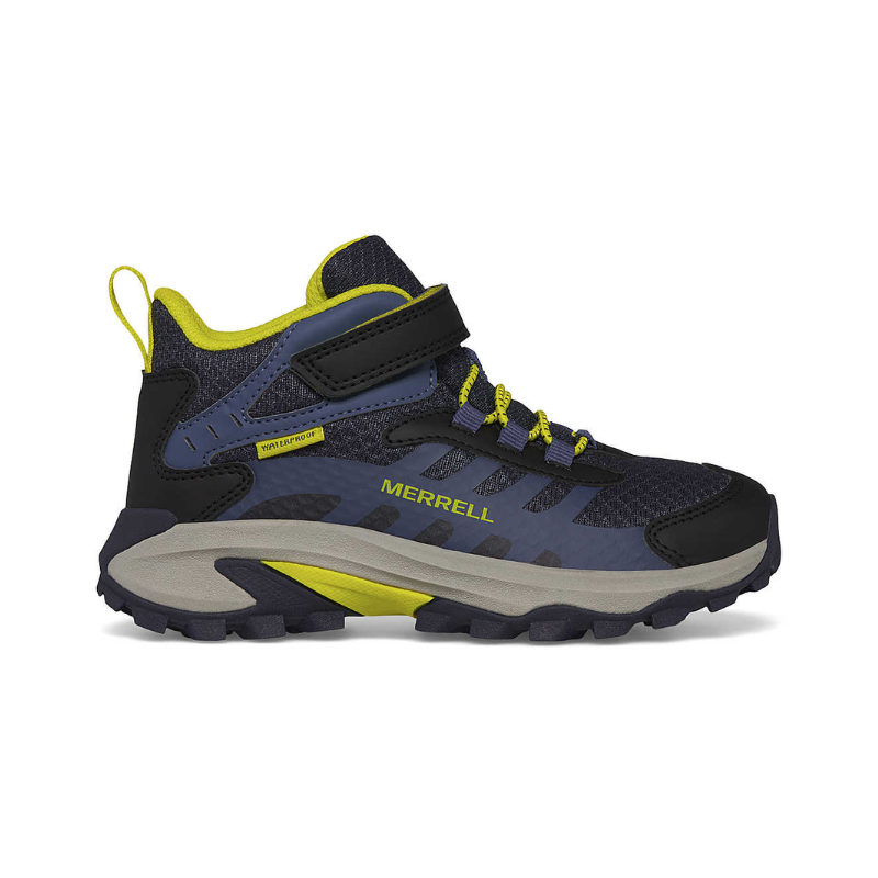 Merrell Merrell Moab Speed Mid 2 A/C Waterproof Navy/Hi Viz