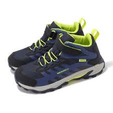 Merrell Merrell Moab Speed Mid 2 A/C Waterproof Navy/Hi Viz