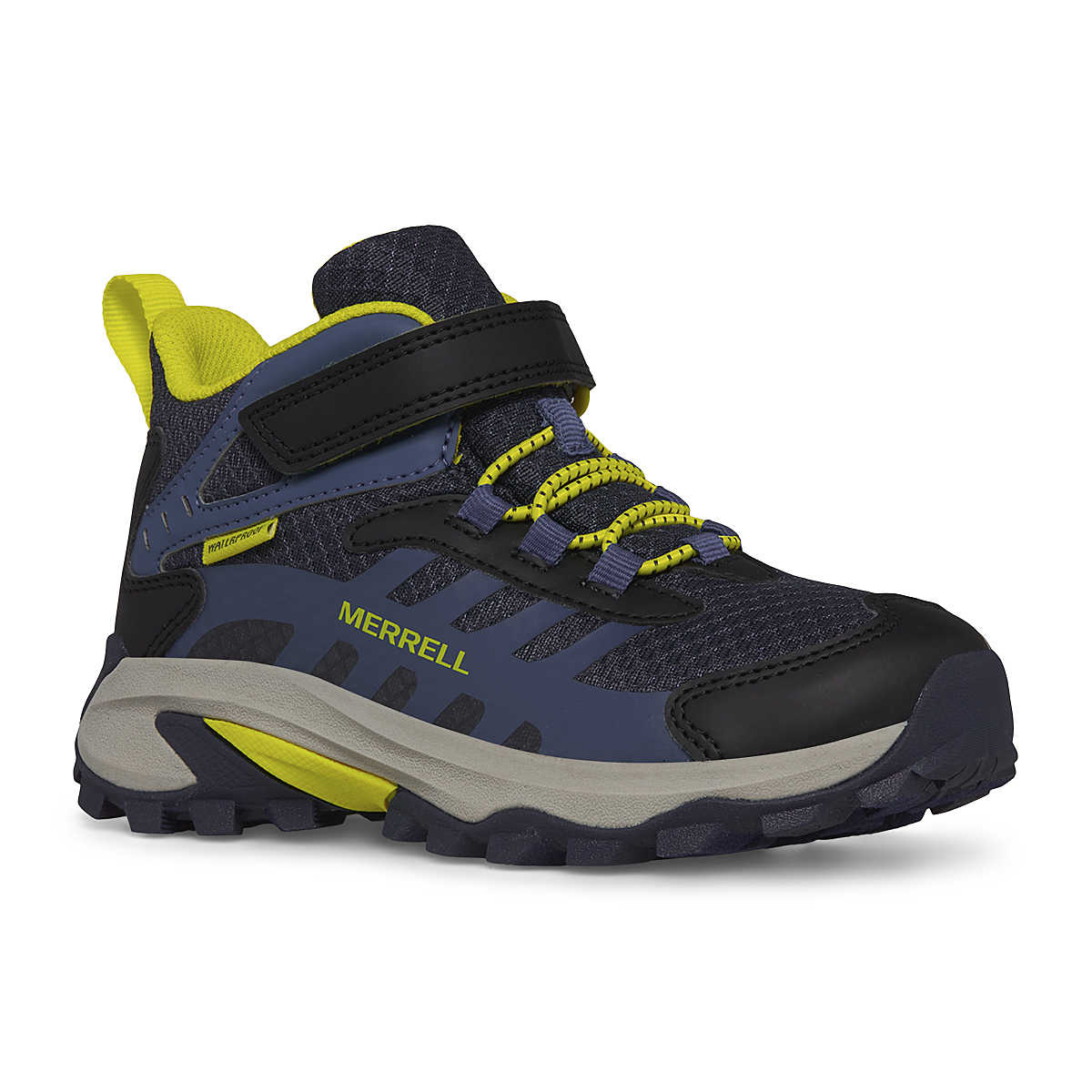 Merrell Merrell Moab Speed Mid 2 A/C Waterproof Navy/Hi Viz