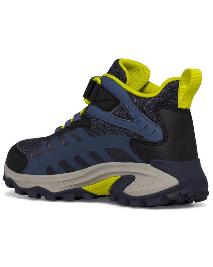 Merrell Merrell Moab Speed Mid 2 A/C Waterproof Navy/Hi Viz