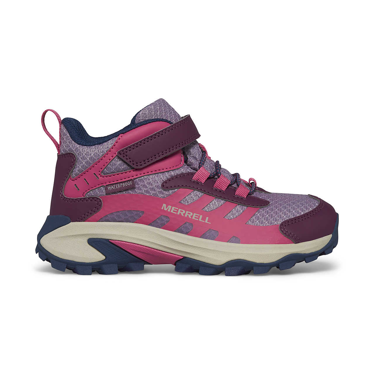 Merrell Merrell Moab Speed Mid 2 A/C Waterproof Berry/Navy