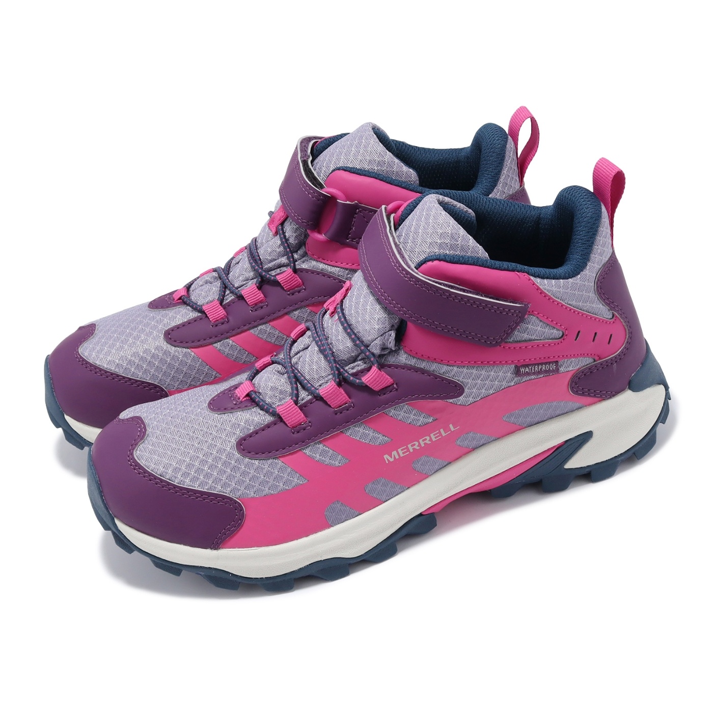 Merrell Merrell Moab Speed Mid 2 A/C Waterproof Berry/Navy