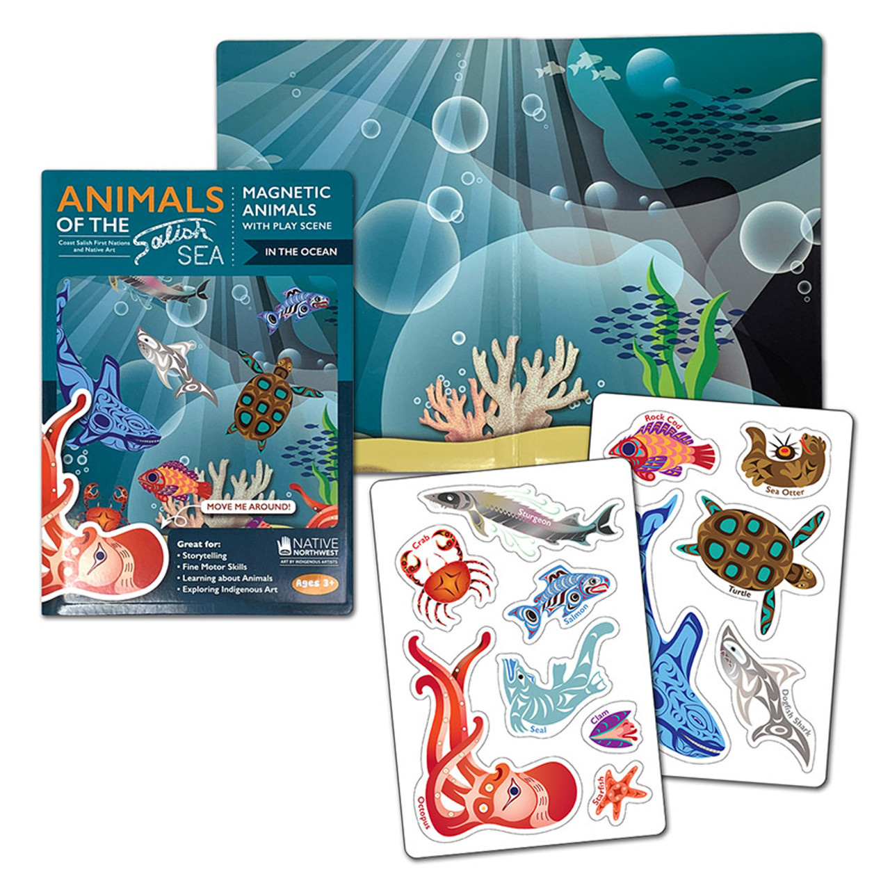 Native Northwest Native Northwest Magnetic Animals of the Salish Sea In the Ocean