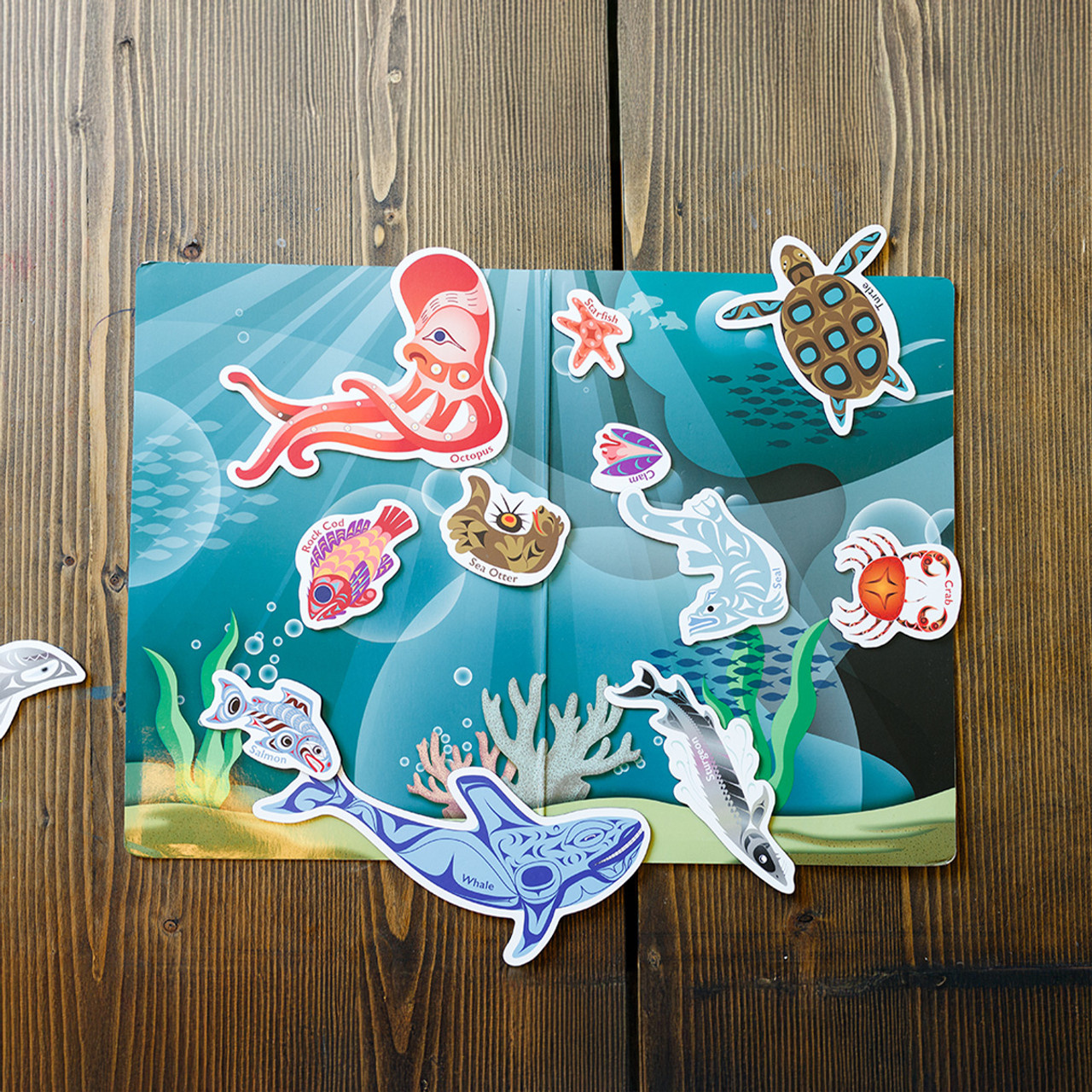 Native Northwest Native Northwest Magnetic Animals of the Salish Sea In the Ocean