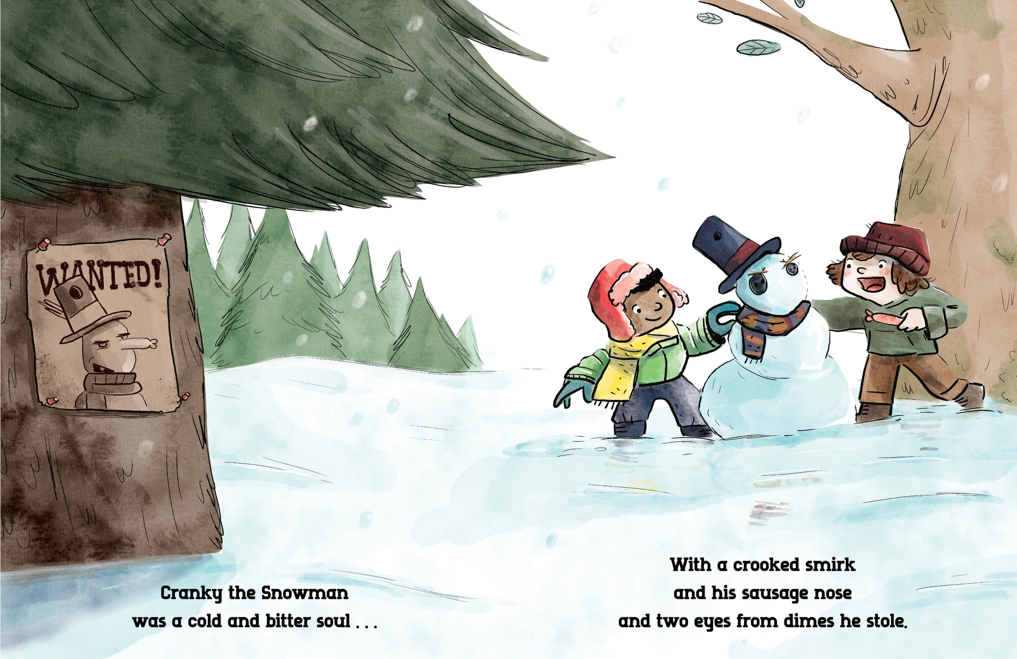 Taffy Tales Inc. Taffy Tales Books Cranky the Snowman
