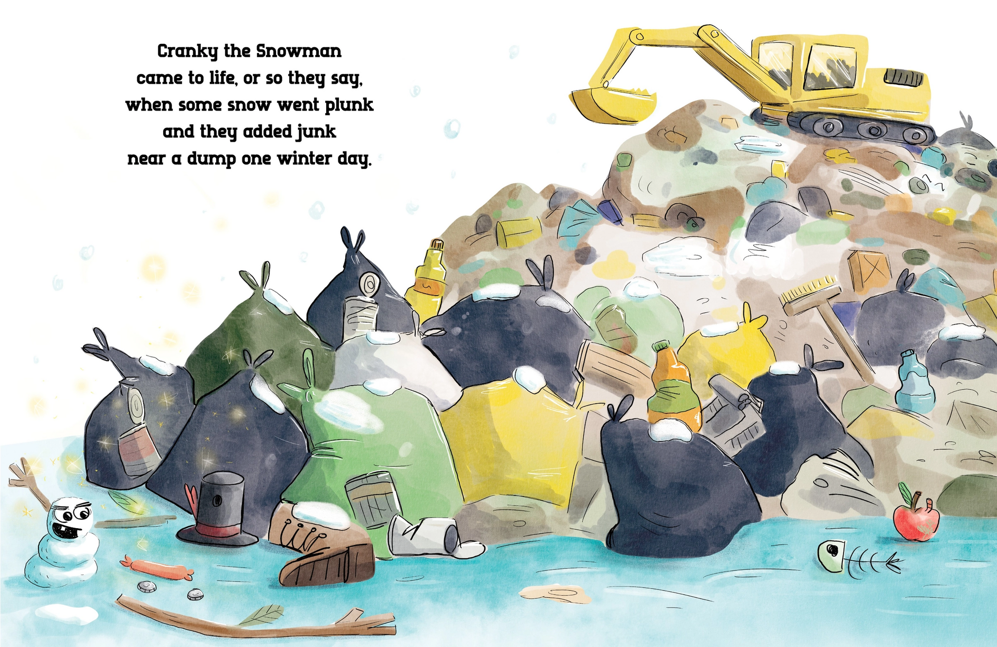 Taffy Tales Inc. Taffy Tales Books Cranky the Snowman