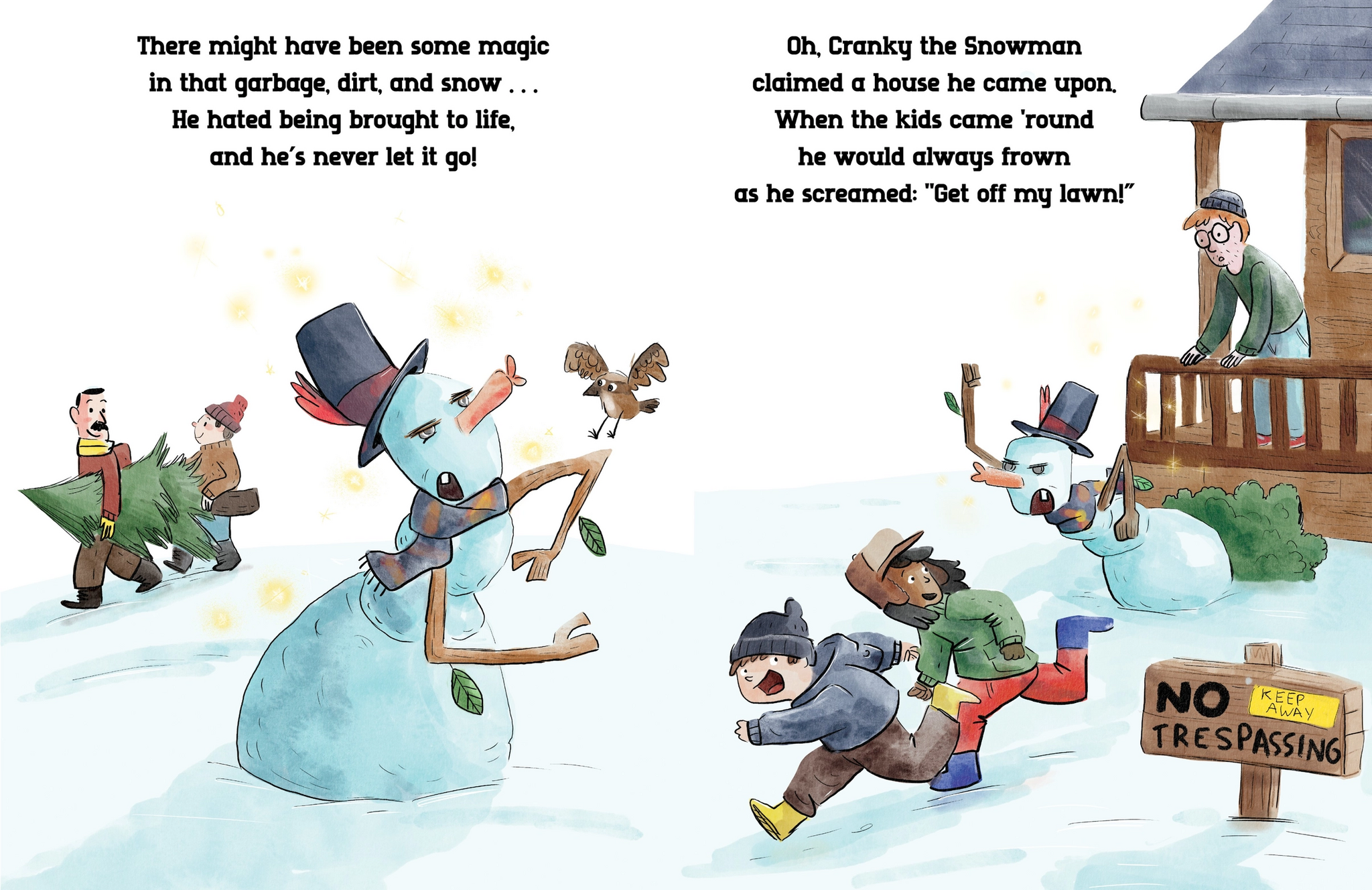 Taffy Tales Inc. Taffy Tales Books Cranky the Snowman