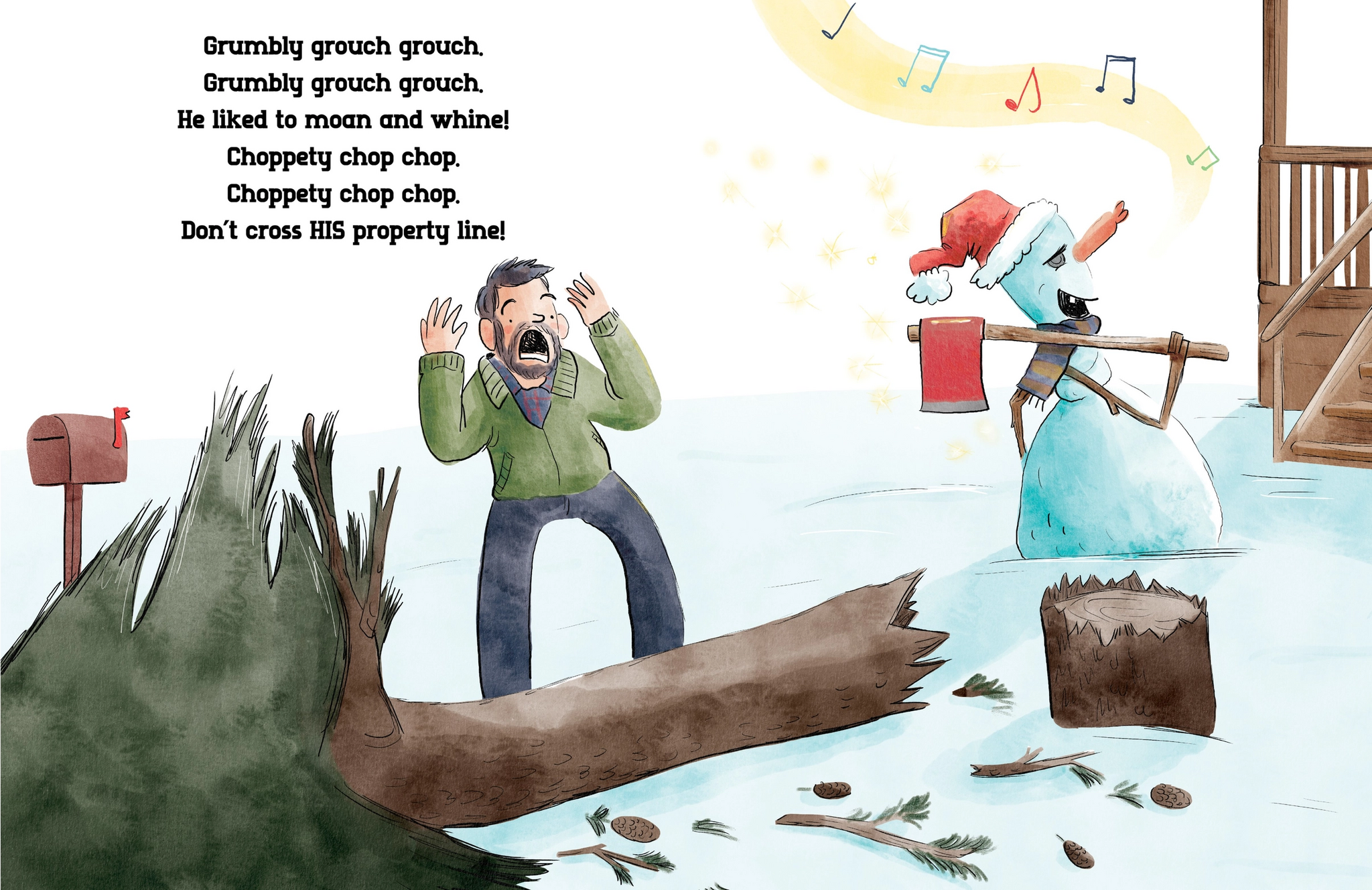 Taffy Tales Inc. Taffy Tales Books Cranky the Snowman