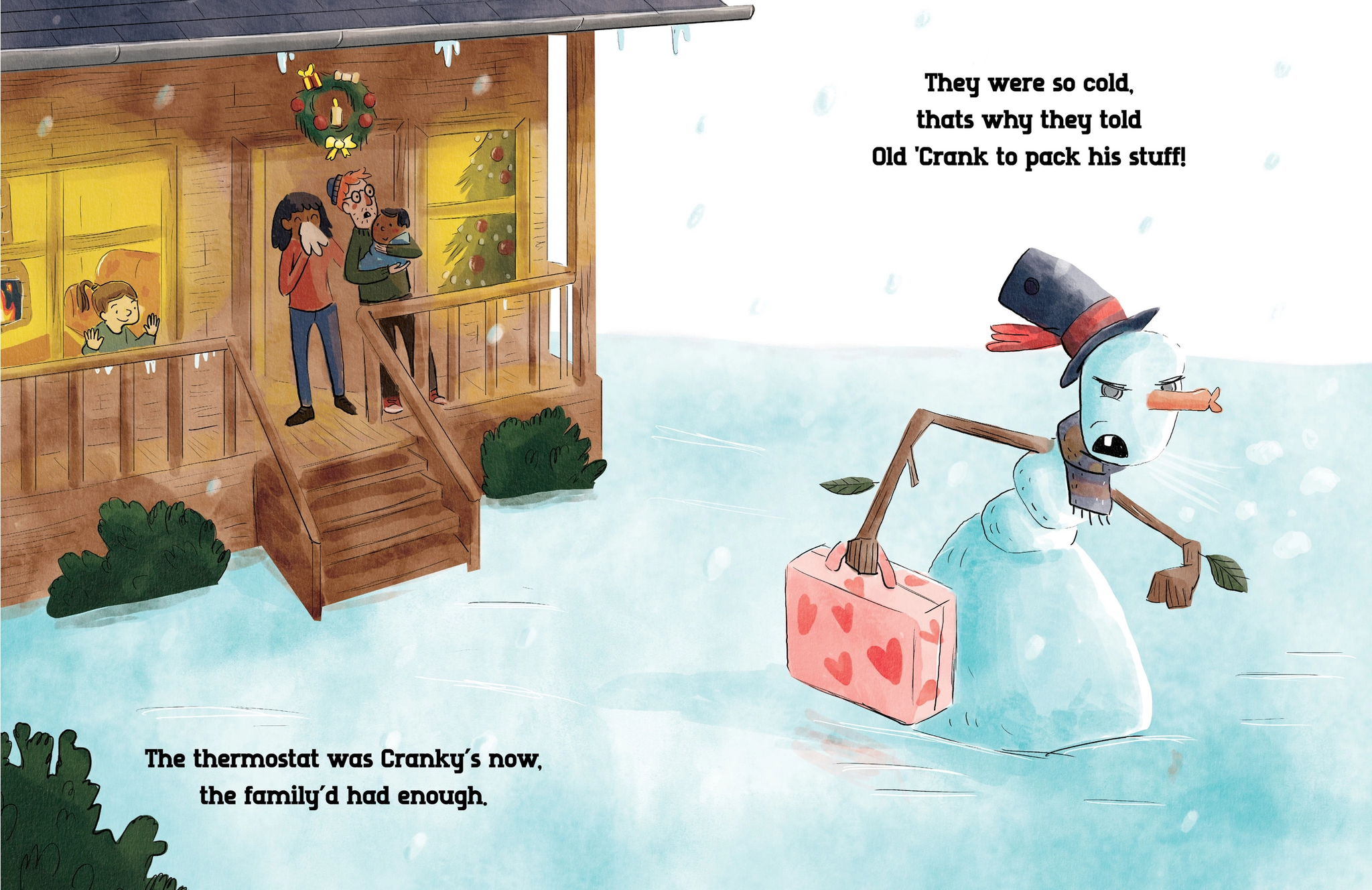 Taffy Tales Inc. Taffy Tales Books Cranky the Snowman