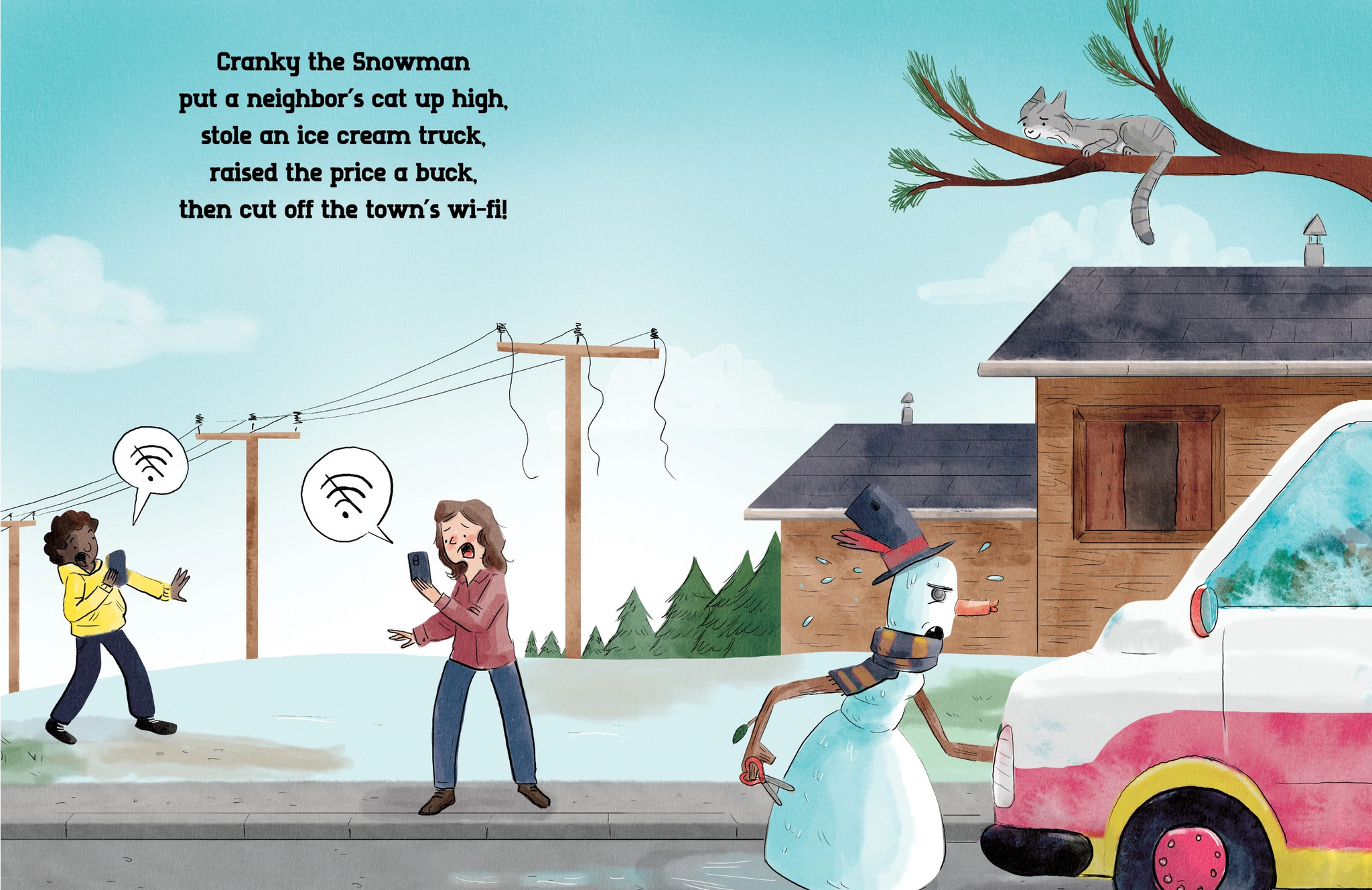 Taffy Tales Inc. Taffy Tales Books Cranky the Snowman