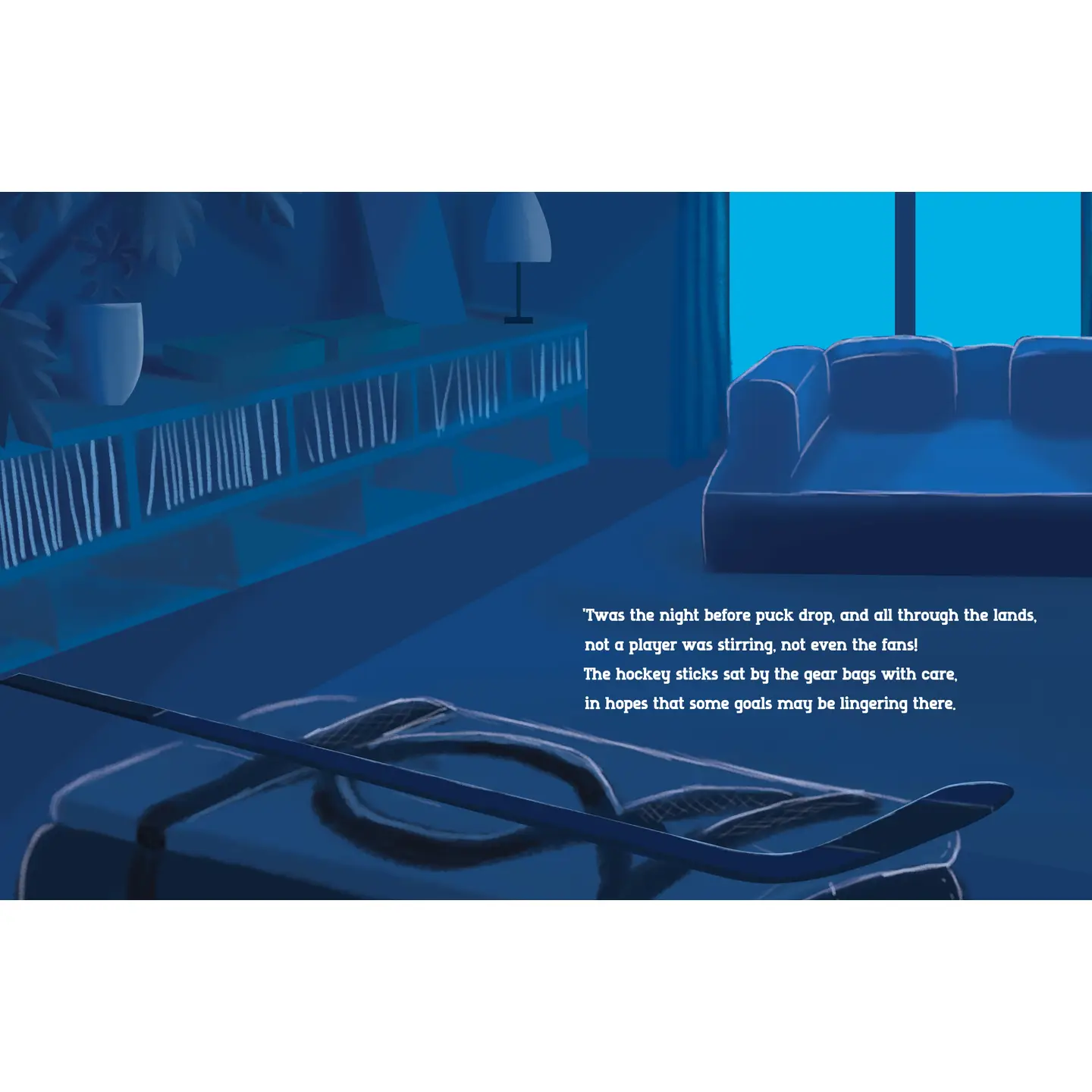 Taffy Tales Inc. Taffy Tales Books Twas the Night Before Puck Drop