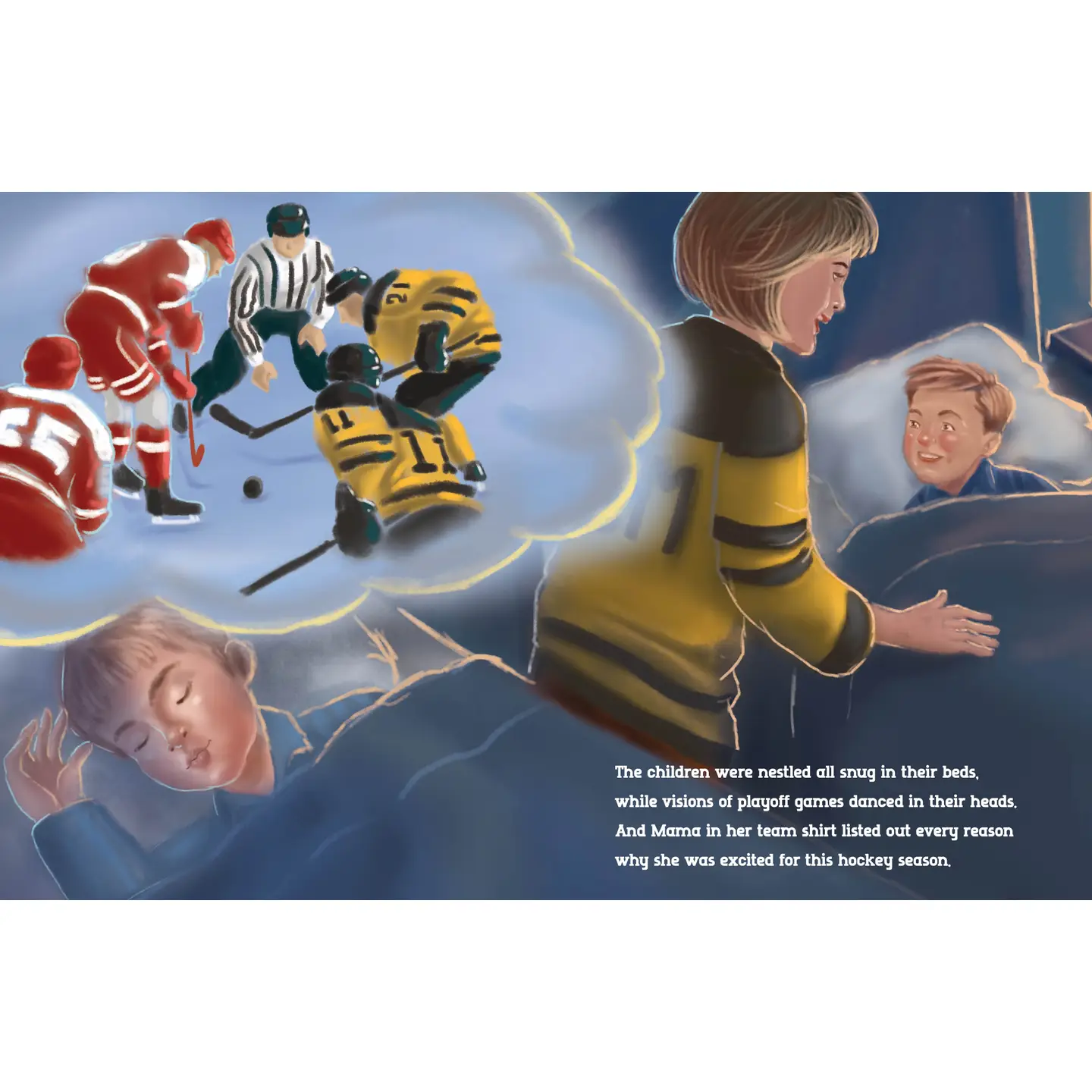 Taffy Tales Inc. Taffy Tales Books Twas the Night Before Puck Drop