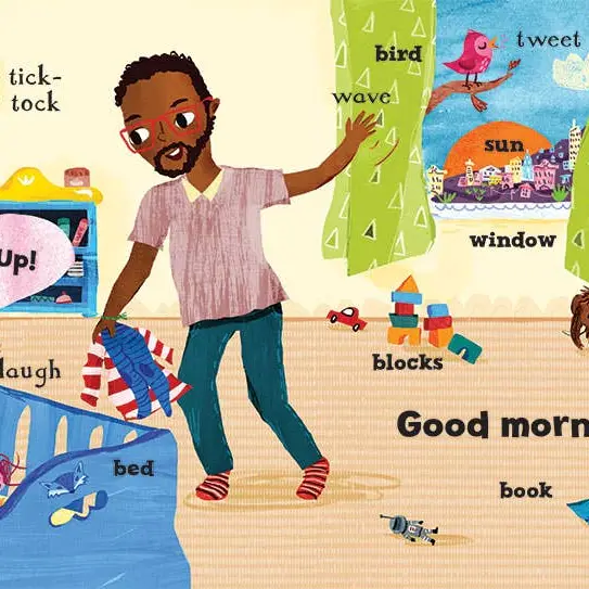 Barefoot Books Books Baby's First Words Board Book