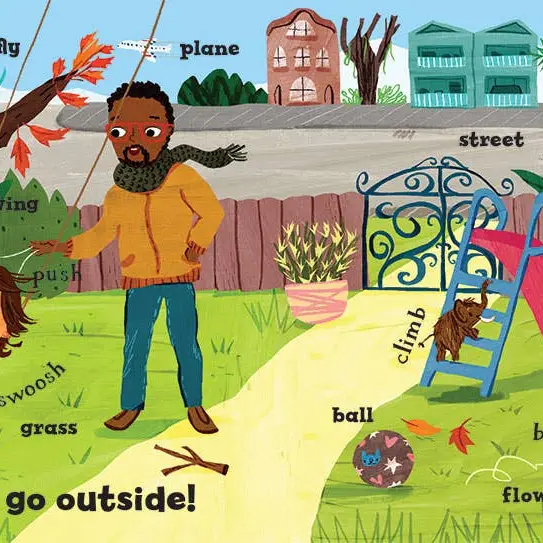 Barefoot Books Books Baby's First Words Board Book