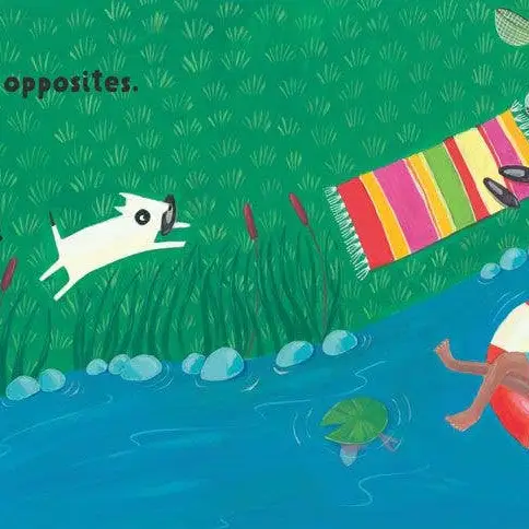 Barefoot Books Books Outdoor Opposites Paperback with Audio & Video