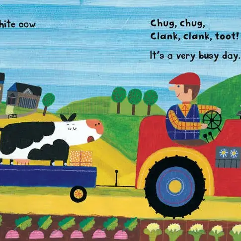 Barefoot Books Books Driving My Tractor Paperback with Audio & Video