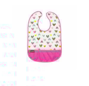 Kushies Kushies Clean Bib Hearts