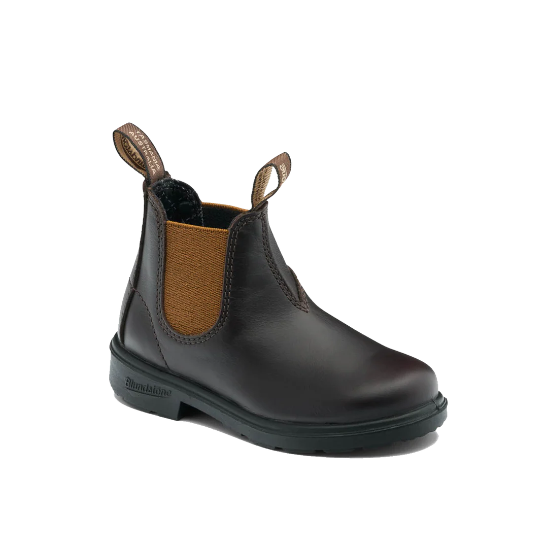Blundstone Blundstone Kids Brown with Toffee Elastic