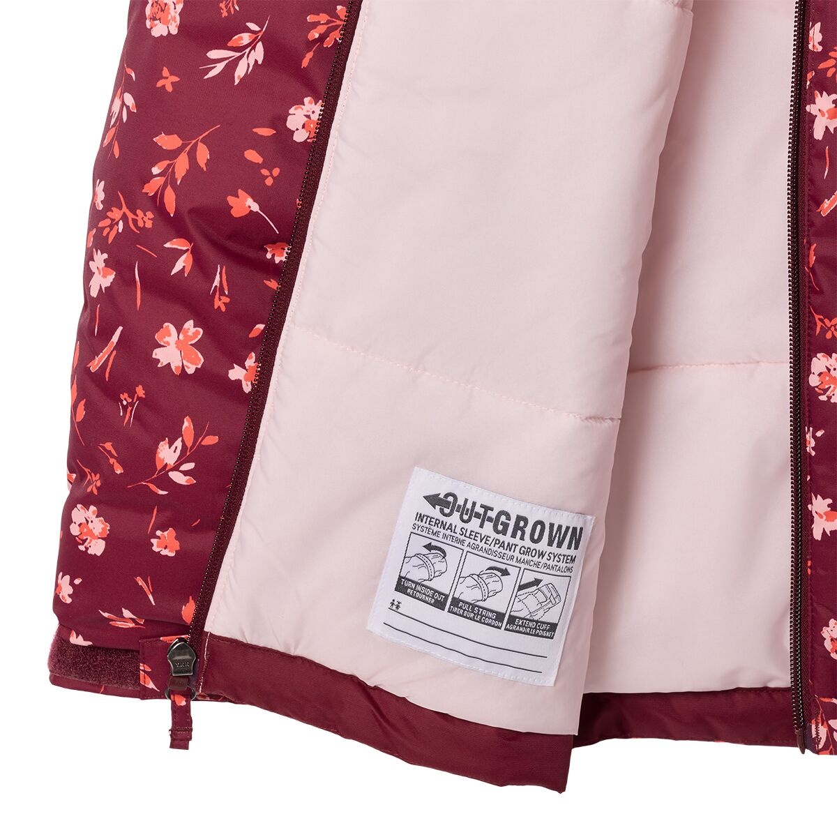 Columbia Columbia Horizon Ride IV Printed Jacket Rich Wine Watergarden/Rich Wine